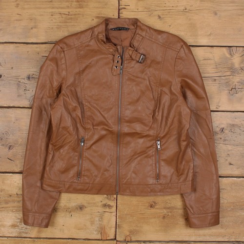 Vintage baccini lederjacke - vintage, l