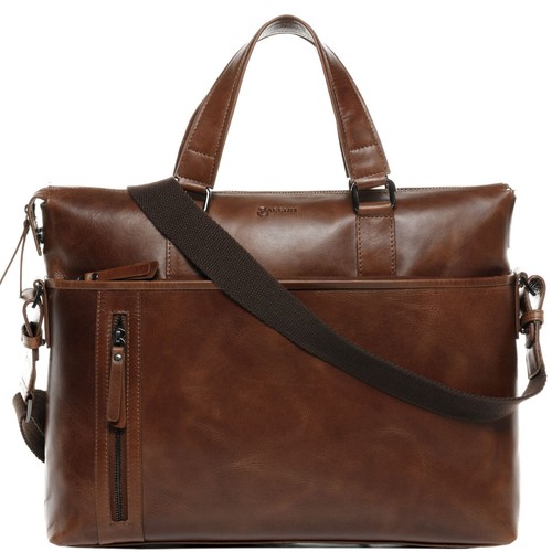 Baccini laptoptasche leder - laptoptasche,