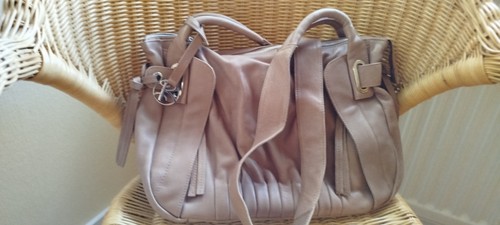 Baccini echt leder handtasche - echt,