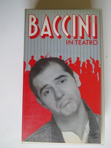 Baccini teatro vhs musica - vhs,