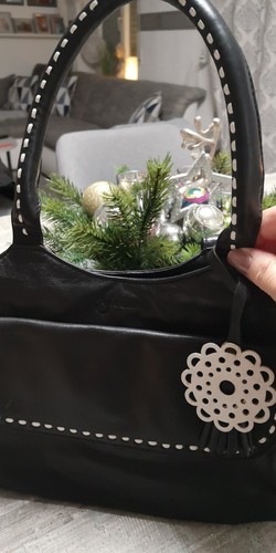 Baccini echt leder handtasche - baccini,
